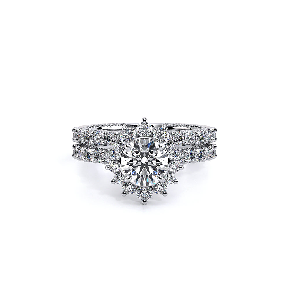 Renaissance-986r-14k White Gold Round