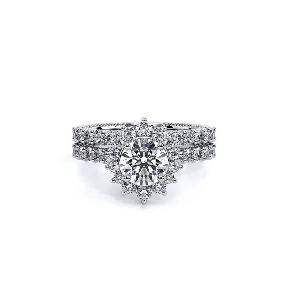 Verragio Halo Round Engagement Ring
