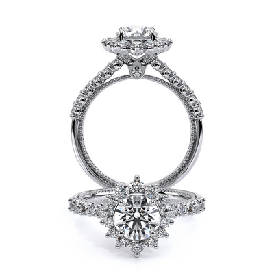 Verragio Halo Round Engagement Ring
