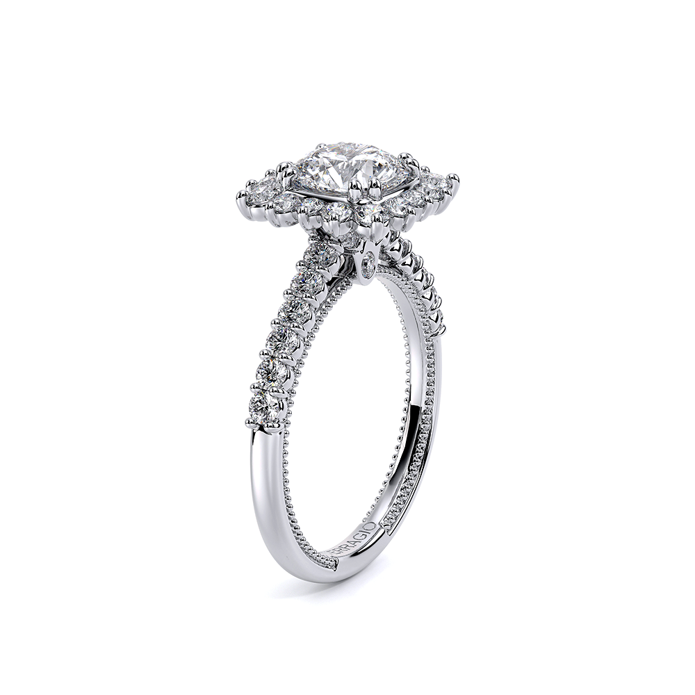 Verragio Halo Cushion Engagement Ring