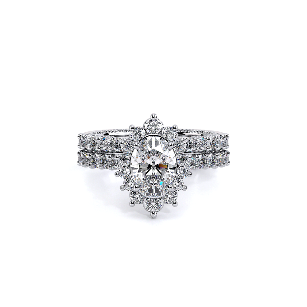 Verragio Halo Oval Engagement Ring