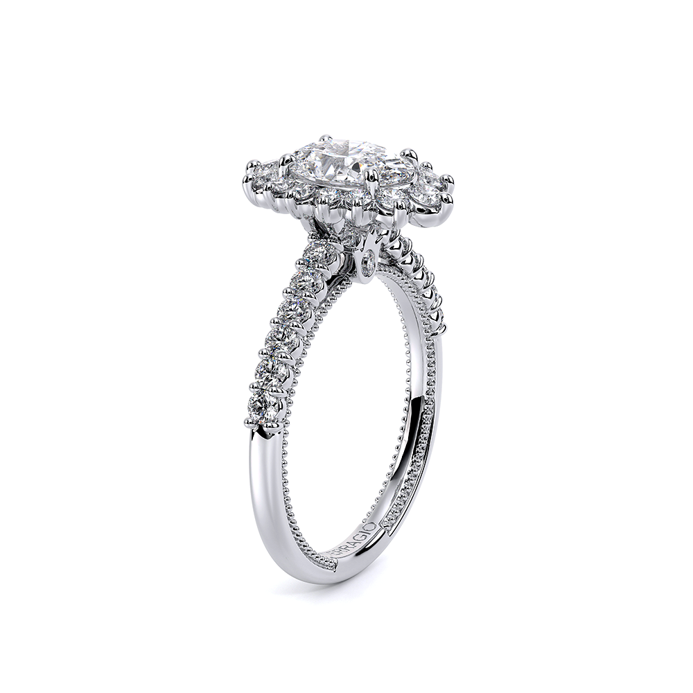 Verragio Halo Oval Engagement Ring