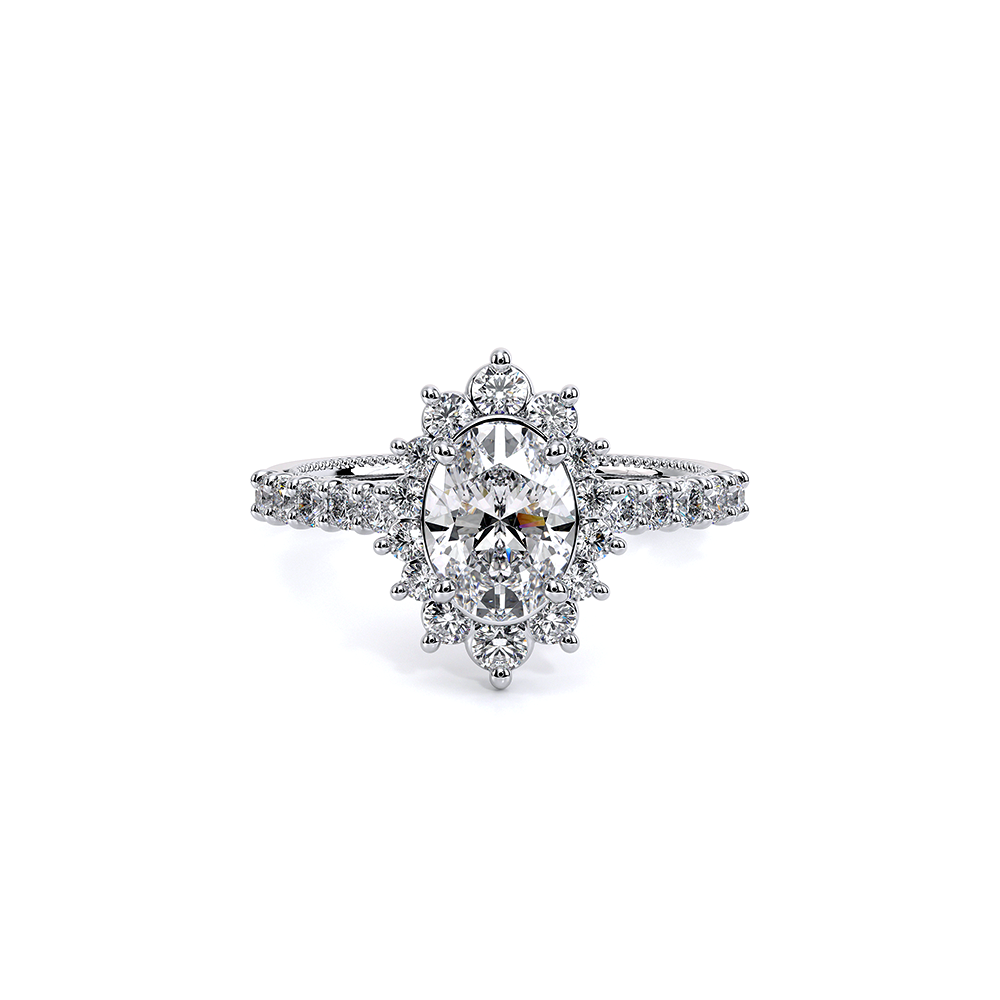 Verragio Halo Oval Engagement Ring