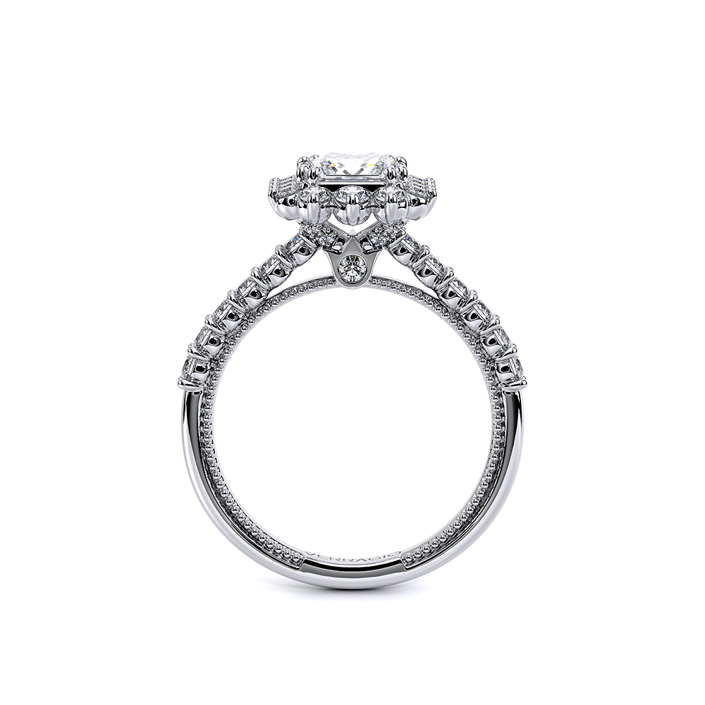 Verragio Halo Princess Engagement Ring