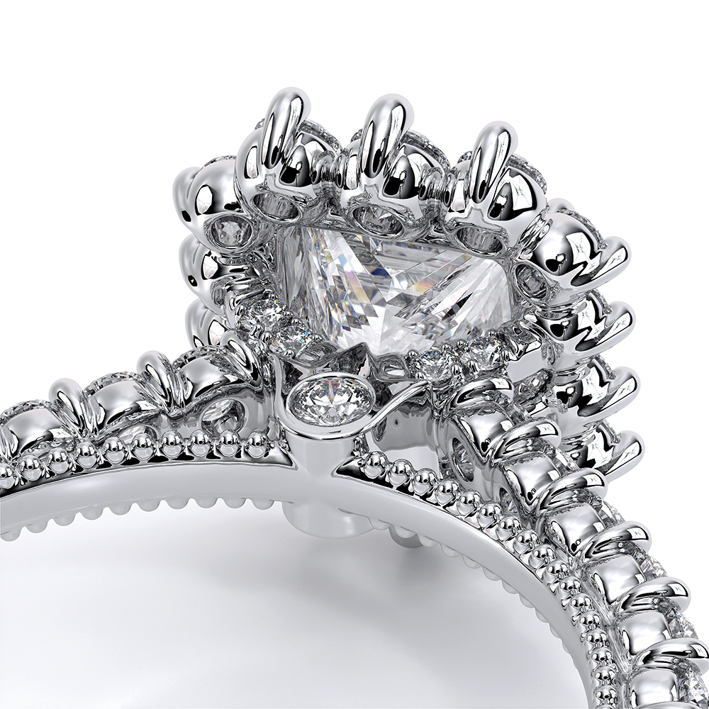 Verragio Halo Princess Engagement Ring