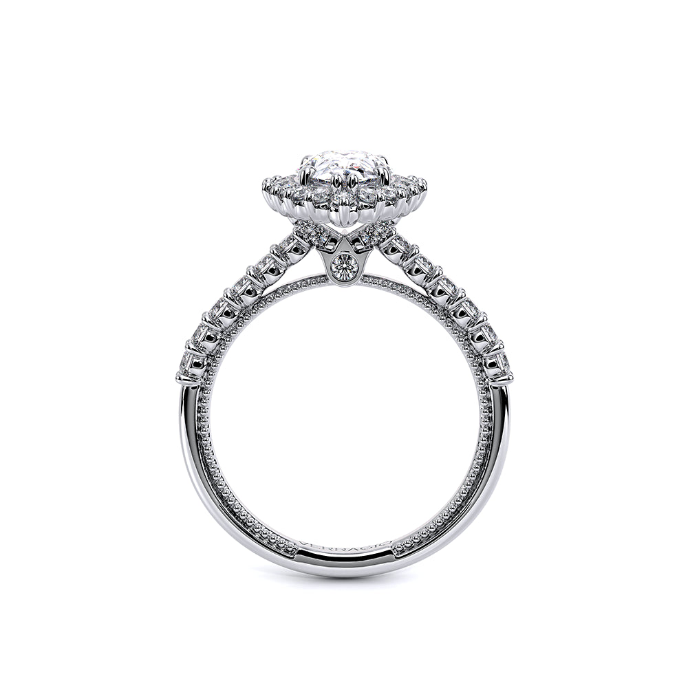 Renaissance-986PEAR-14K White Gold Pear