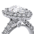 Verragio Halo Pear Engagement Ring