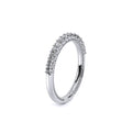Renaissance-986W-18K White Gold Pear