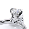 Verragio Solitaire Emerald Engagement Ring