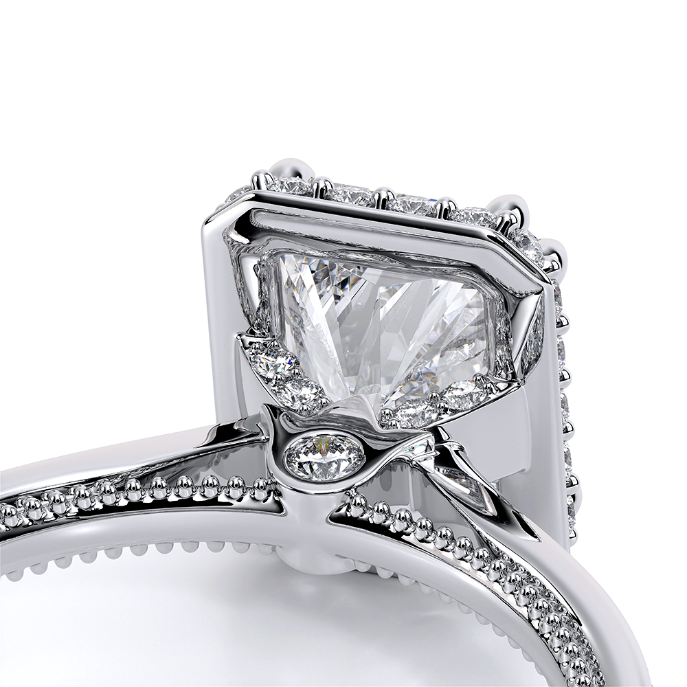 Verragio Solitaire Emerald Engagement Ring