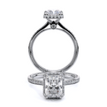 Verragio Solitaire Emerald Engagement Ring
