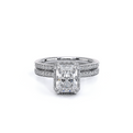 Verragio Solitaire Emerald Engagement Ring