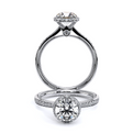 Verragio Pave Round Engagement Ring