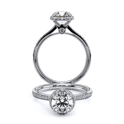 Verragio Pave Round Engagement Ring
