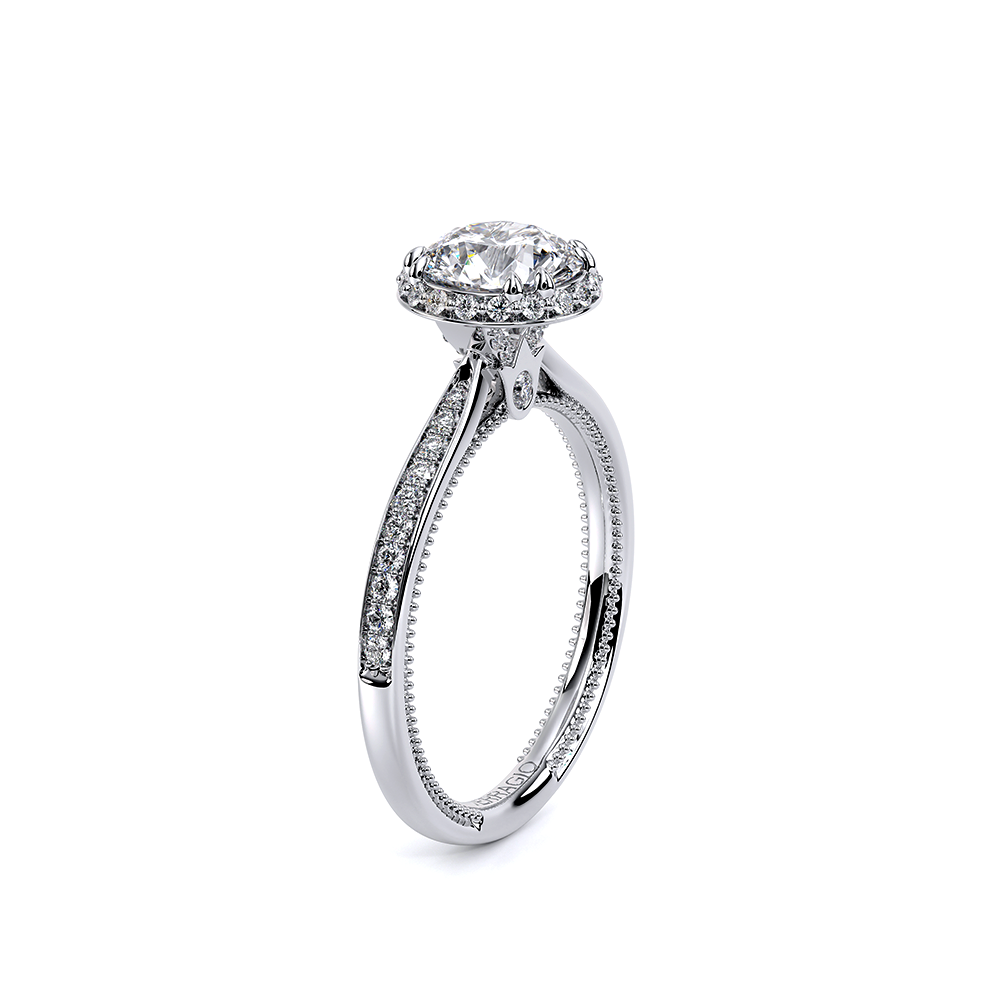 Verragio Pave Round Engagement Ring