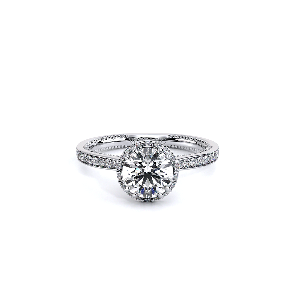 Verragio Pave Round Engagement Ring