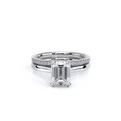 Verragio Solitaire Emerald Engagement Ring