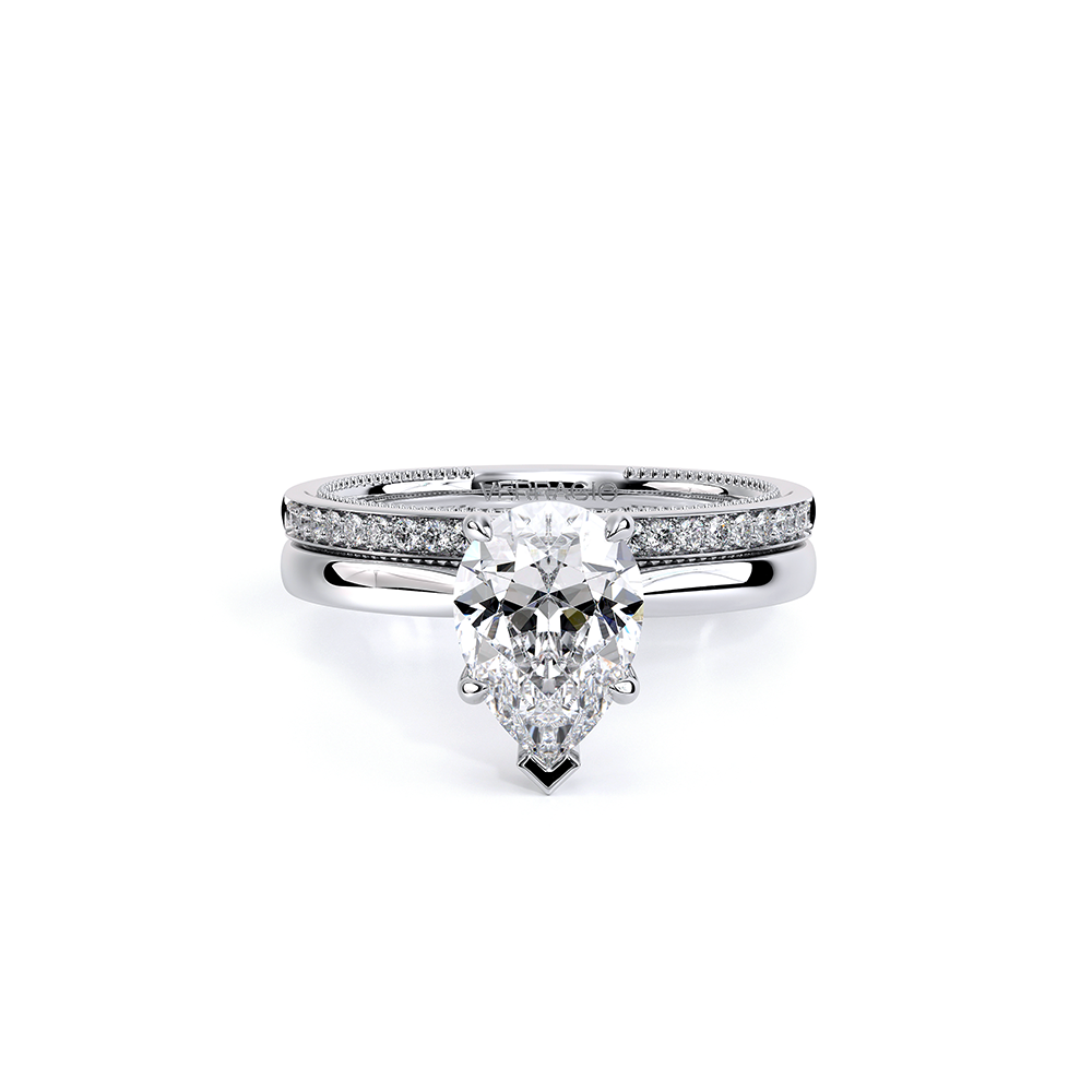 Verragio Solitaire Pear Engagement Ring
