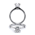 Verragio Solitaire Round Engagement Ring