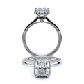 Verragio Solitaire Emerald Engagement Ring
