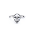 Verragio Solitaire Pear Engagement Ring