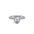 Verragio Solitaire Oval Engagement Ring