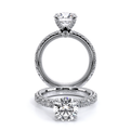 Verragio Pave Round Engagement Ring