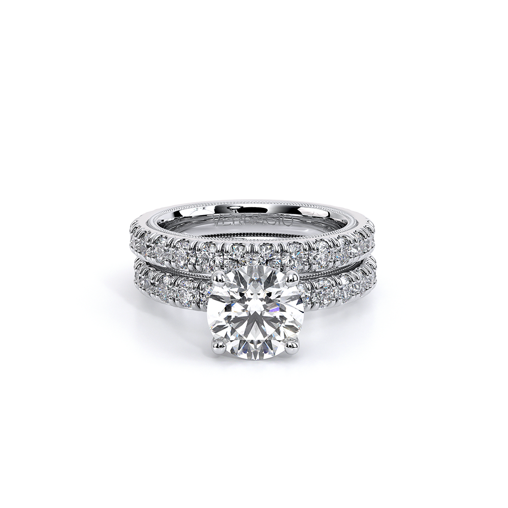 Verragio Pave Round Engagement Ring