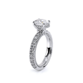 Verragio Pave Oval Engagement Ring