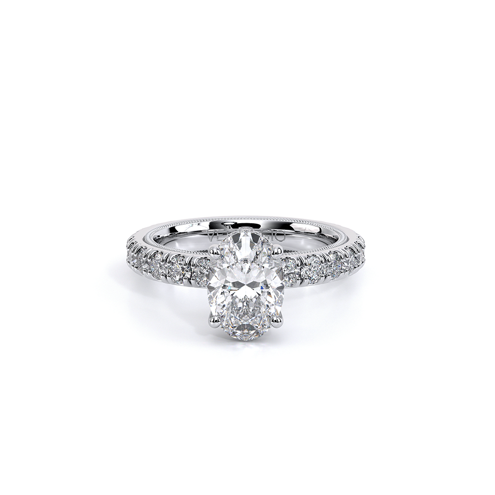 Verragio Pave Oval Engagement Ring