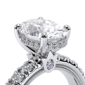 Verragio Pave Oval Engagement Ring