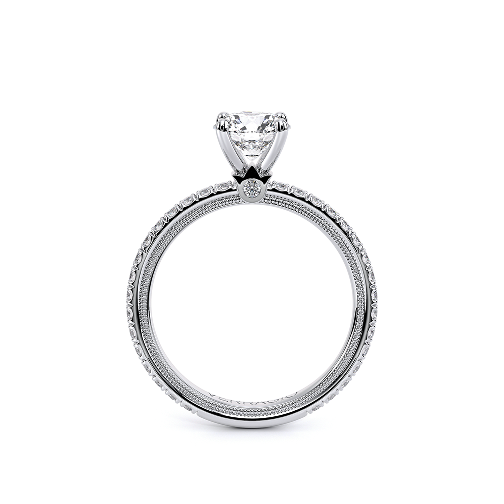 Verragio Pave Round Engagement Ring