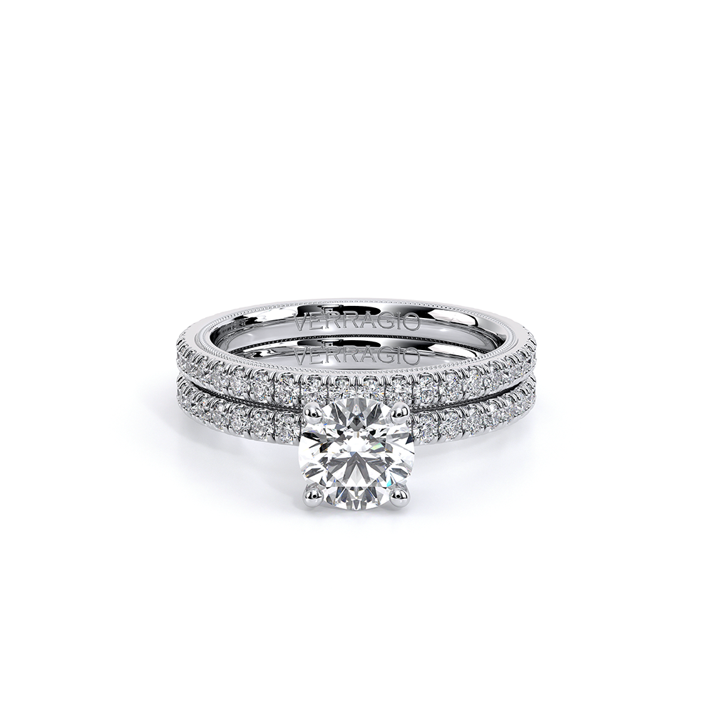 Verragio Pave Round Engagement Ring