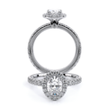 Verragio Pave Oval Engagement Ring