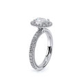 Verragio Pave Oval Engagement Ring