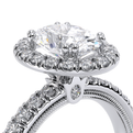 Verragio Pave Oval Engagement Ring