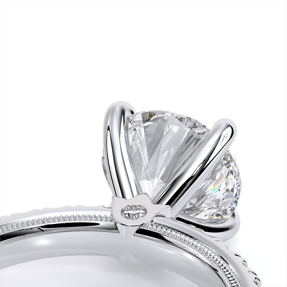 Verragio Pave Round Engagement Ring