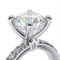 Verragio Pave Round Engagement Ring