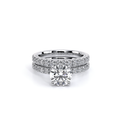 Verragio Pave Round Engagement Ring