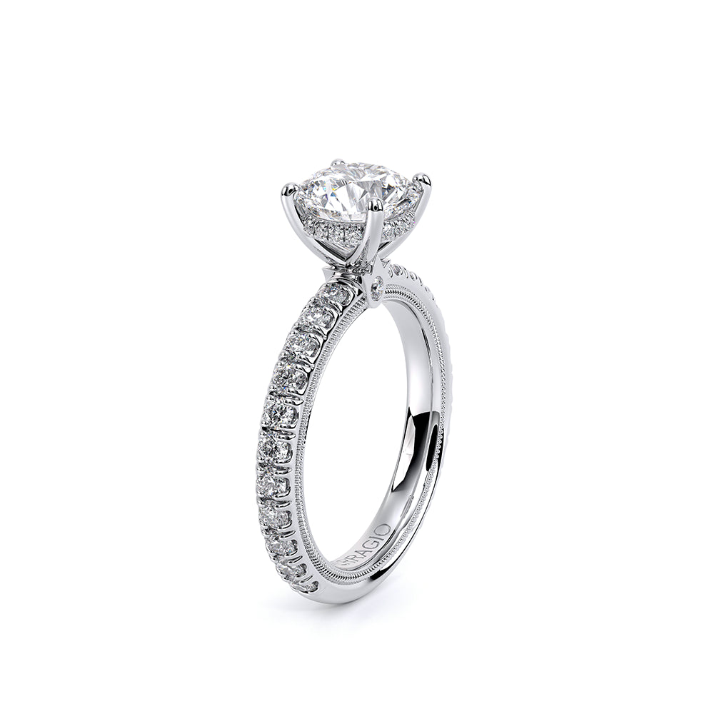 Tradition-210DBR-14K White Gold Round