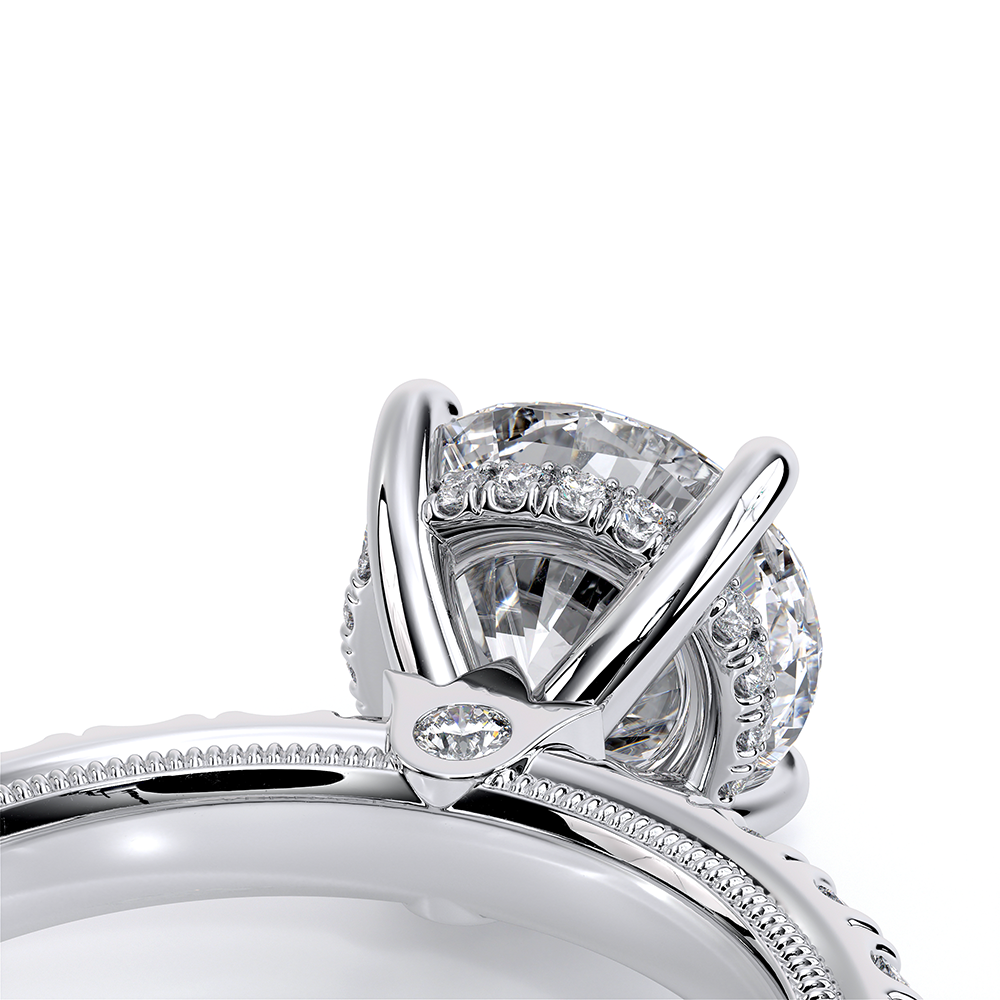 Verragio Pave Round Engagement Ring