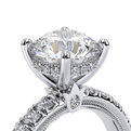 Verragio Pave Round Engagement Ring