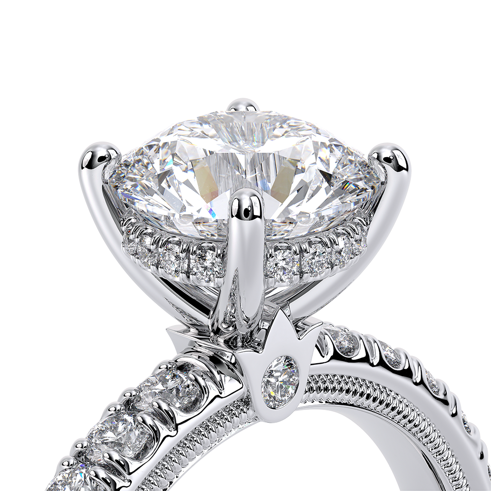 Verragio Pave Round Engagement Ring