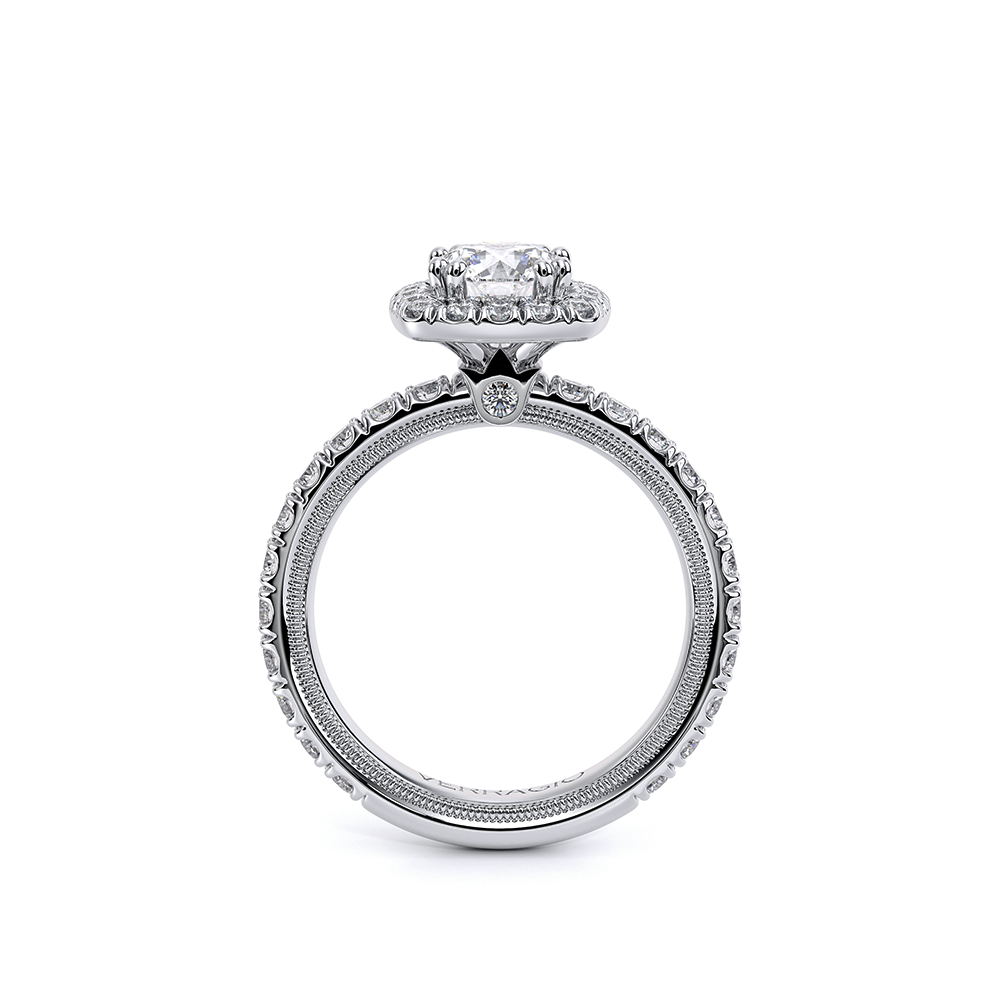 Verragio Pave Round Engagement Ring