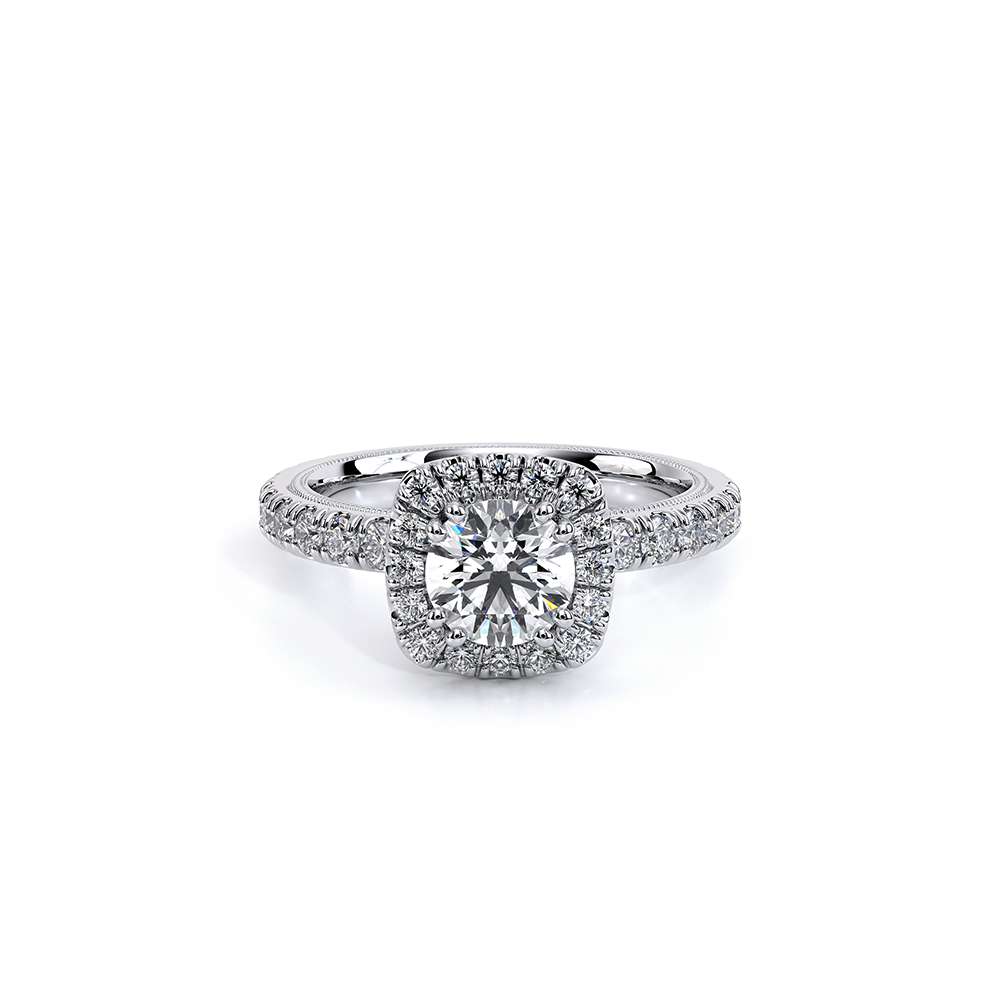Verragio Pave Round Engagement Ring