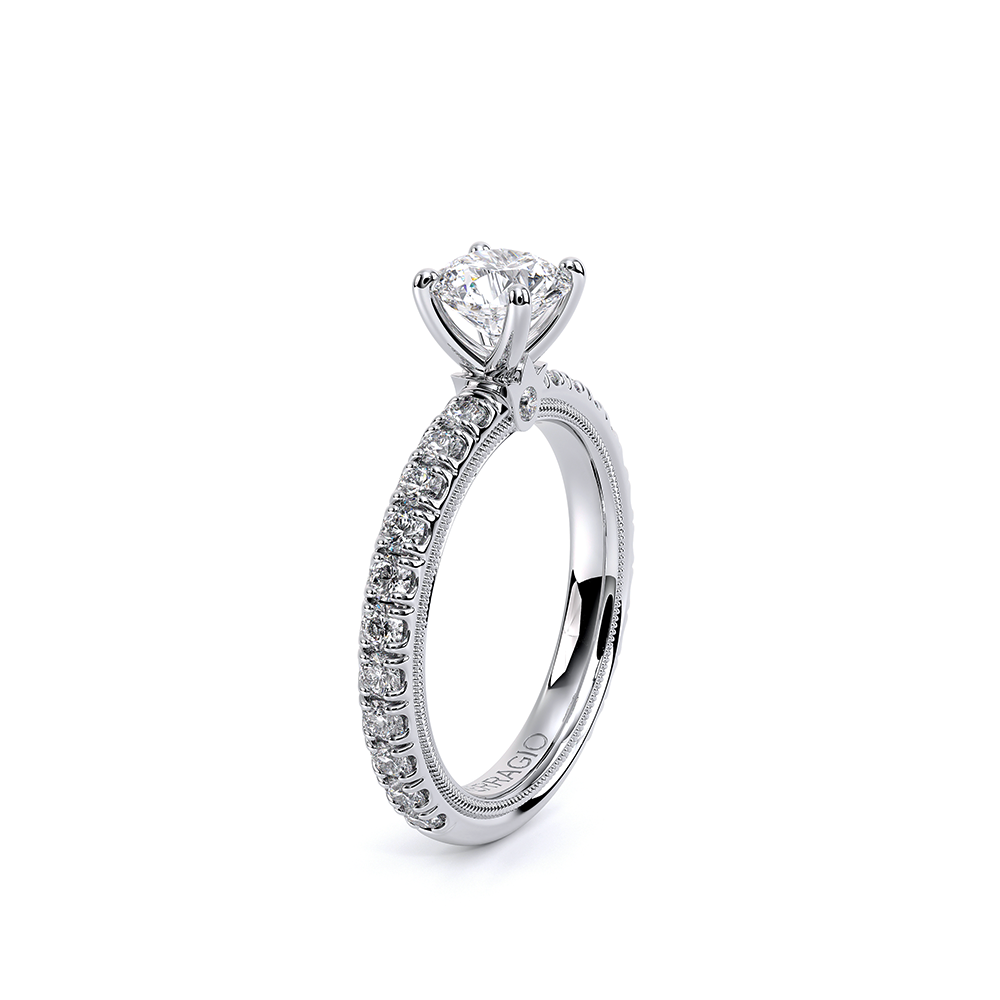 Verragio Pave Round Engagement Ring