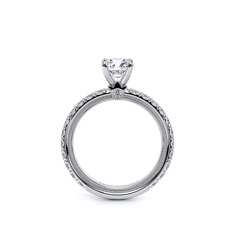 Verragio Pave Round Engagement Ring