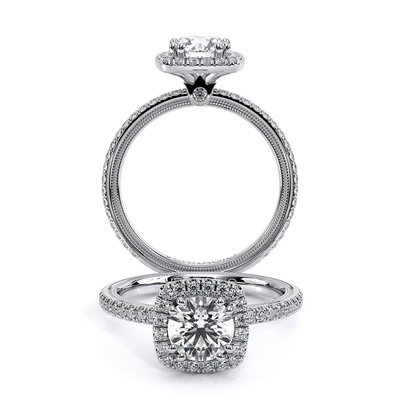 Verragio Halo Round Engagement Ring