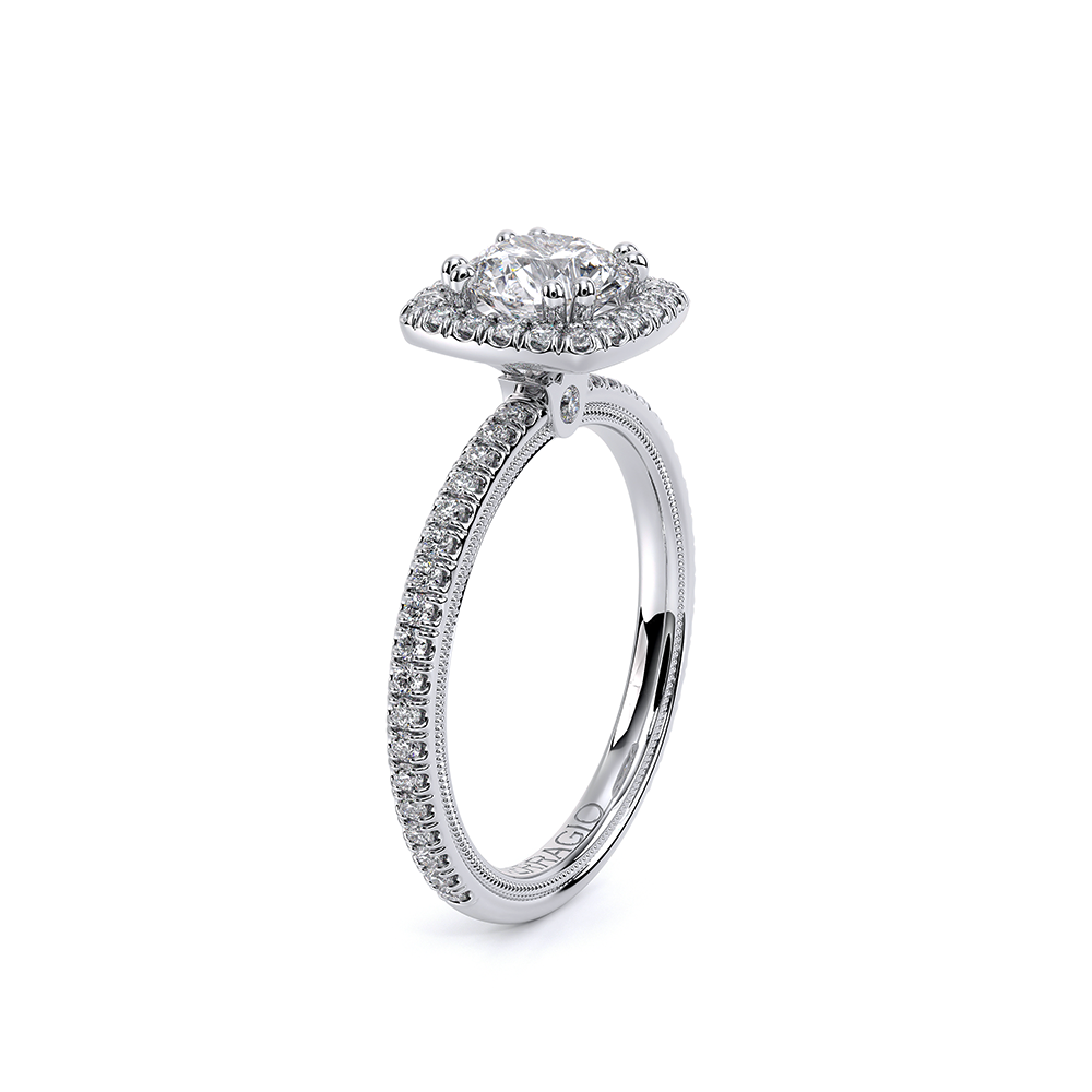 Verragio Halo Round Engagement Ring