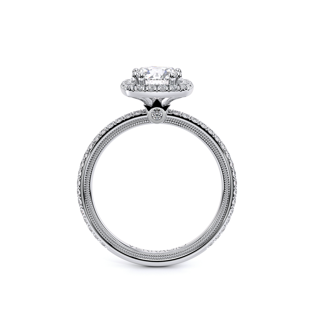 Verragio Halo Round Engagement Ring